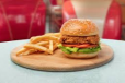 Chicken Burger Single Combo