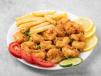 Fried Shrimps Plate