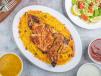 Half Bbq Chicken With Rice
