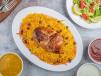 Half Grilled Chicken With Rice