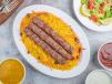 Bukhari Rice With Mutton Kebab