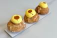 Mango Saffron Choux Pastry