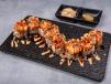Coral Fire Cracker Roll