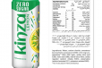 Kinza Zero Sugar Lemon Carbonated Drink (250ml Can)