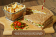 Healthy Tuna Club Sandwich