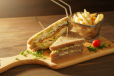 Healthy Chicken Club Sandwich