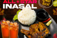 All Star Chicken Inasal (rice and iced tea)