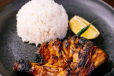 All Star Chicken Inasal (rice and iced tea)