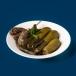 Zucchini and Vine Leaves with Lamb Chops 