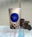 Taro - Oreo Boba Milk Tea