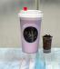 Blueberry Boba Milk Tea