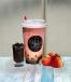 Strawberry Boba Milk Tea