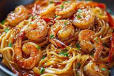Schezwan Noodles (Prawn)