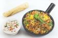 Veg Biryani With Raita