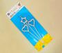 Party Candle YH348 SILVER