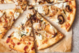Mozzarella With Mushroom Pizza