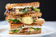 Mushroom Mozzarella Grill Sandwich