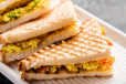 Bhaji Cheese Grill Sandwich