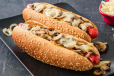Mushroom Cheese Mix Roll