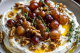 Cream And Honey Plate With Nuts