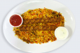 Meat Kebab Biryani Meal