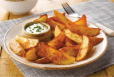 Potato Wedges Plate