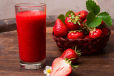 Fresh Strawberry Juice