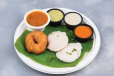 Idli Vada (2 Pcs Idli And 1 Piece Vada)
