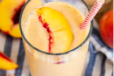 Peach Glass Smoothie