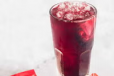 Hibiscus Iced Vimtos Juice