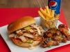 6 Pcs Wings with Shawarma Bun Combo