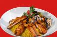 Chicken Strips and Roasted Veggies with Rice