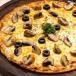 Exotic Pizza Mushroom, Corn and Olive