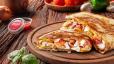 Cheddar Chicken Club Papadia