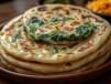 Spinach And Cheese Paratha