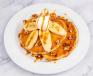 Caramel Banana Walnut Pancakes