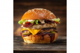 Grilled Chicken Double Burger