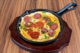 Eggs and Soujouk / بيض مع سجق