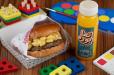 Kids Mac and Cheese Beef Burger / برغر لحم بالماك والجبنة