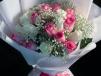 White And Pink Mix Bouquet