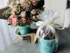 Chocolate Cup With Flowers
