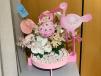 Baby Girl Flamingo Chocolate Tray
