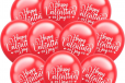 happy valentines day balloon