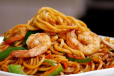 Schezwan Prawns Noodles