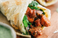 Chicken chilli Kathi Roll