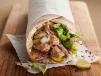 Chicken Shawarma and Hummus