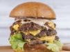 Tripple Beef Burger With Fries