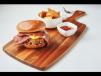 Bacon Cheese Chicken Burger