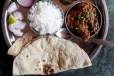 Mutton Bhakri Thali
