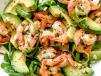Shrimps And Avocado